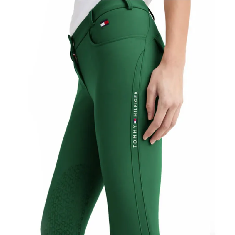 Tommy Hilfiger Women's Knee Grip Classic Breeches - Hunter Green-2
